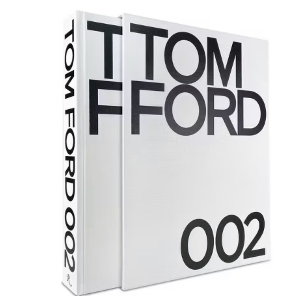 Tom Ford 002 White Coffee Table Book